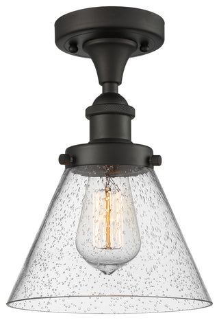 INNOVATIONS LIGHTING 916-1C-OB-G44 Large Cone 1 Light Semi-Flush Mount