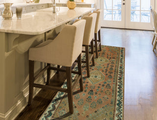 Semi-Antique Borzoo Rust Rug