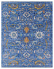 8' 0" X 10' 1" Handmade Turkish Oushak Wool Rug - Q14970