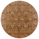 Ahgly Company Indoor Round Mid-Century Modern Area Rugs, 6' Round