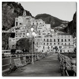 Alan Blaustein 'Amalfi Pier I' Canvas Art, 18x18