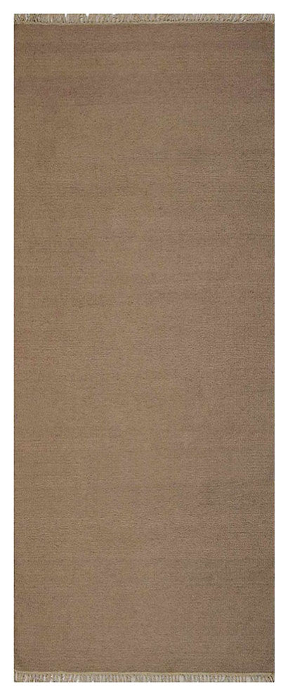 HAND WOVEN FLAT WEAVE KILIM WOOL ECO-FRIENDLY AREA RUGS-Solid,Cream