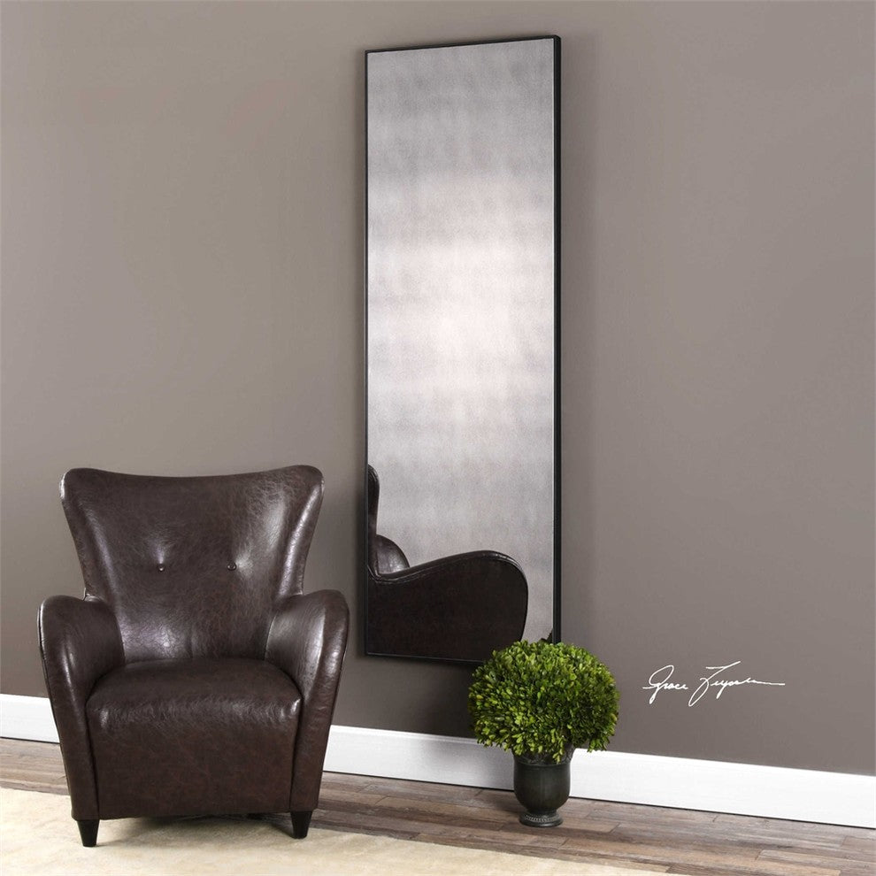 Burwell Oversized Antiqued Mirror Designed by Grace Feyock