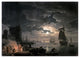 "Harbor of Palermo" Digital Paper Print by Claude-Joseph Vernet, 38"x28"