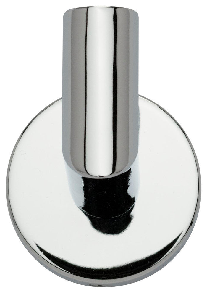 Circular Robe Hook, Polished