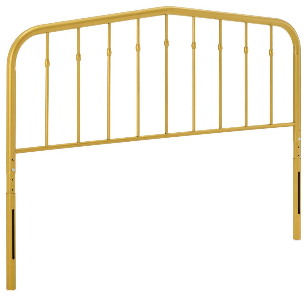Lennon Twin Metal Headboard - Gold