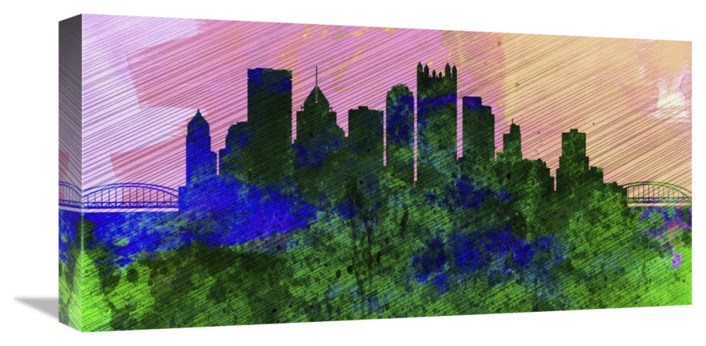 "Pittsburgh City Skyline" Fine Art Print