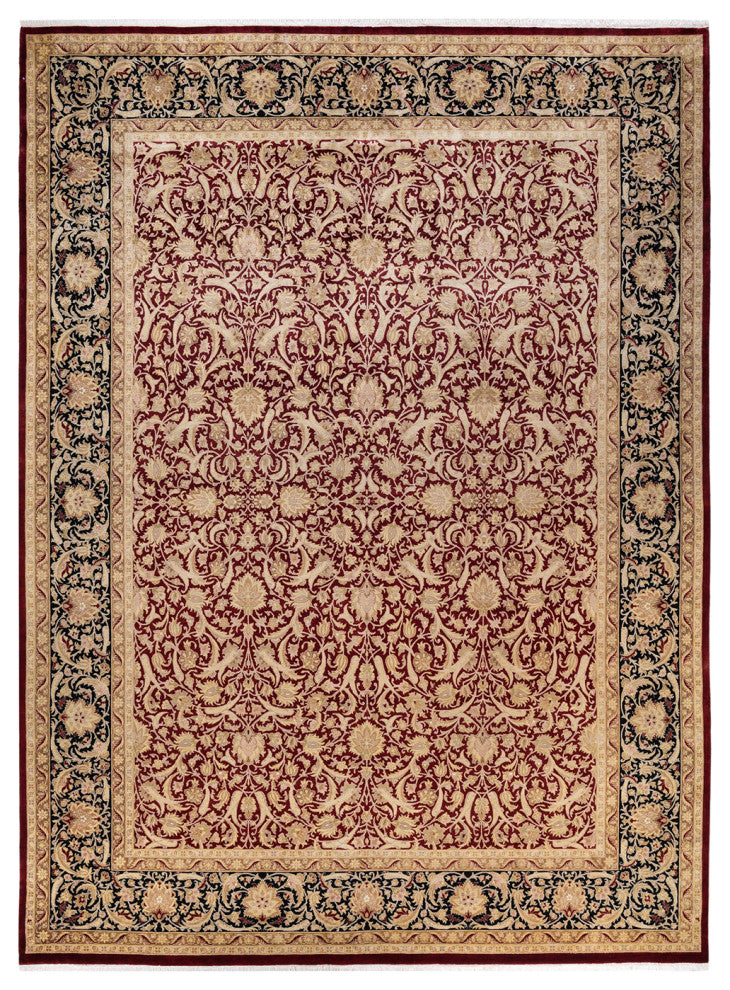 Mogul, One-of-a-Kind Hand-Knotted Area Rug Red, 9'2"x12'5"
