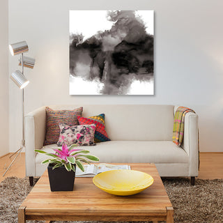 "Derive Noir I" by Daniela Hudson, Canvas Print, 12"x12"