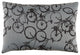 Surya Pedal Power PDP-005 18"x18" Pillow Kit, White/Charcoal
