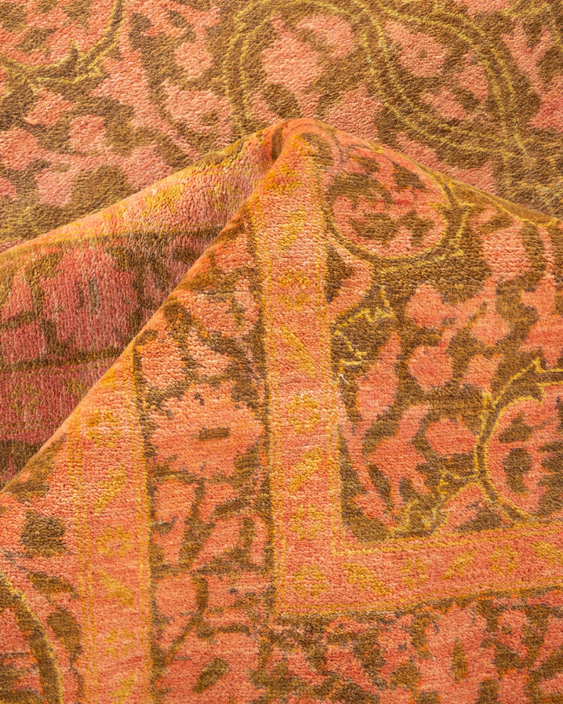 Mogul, One-of-a-Kind Hand-Knotted Area Rug Yellow, 10'1"x13'4"