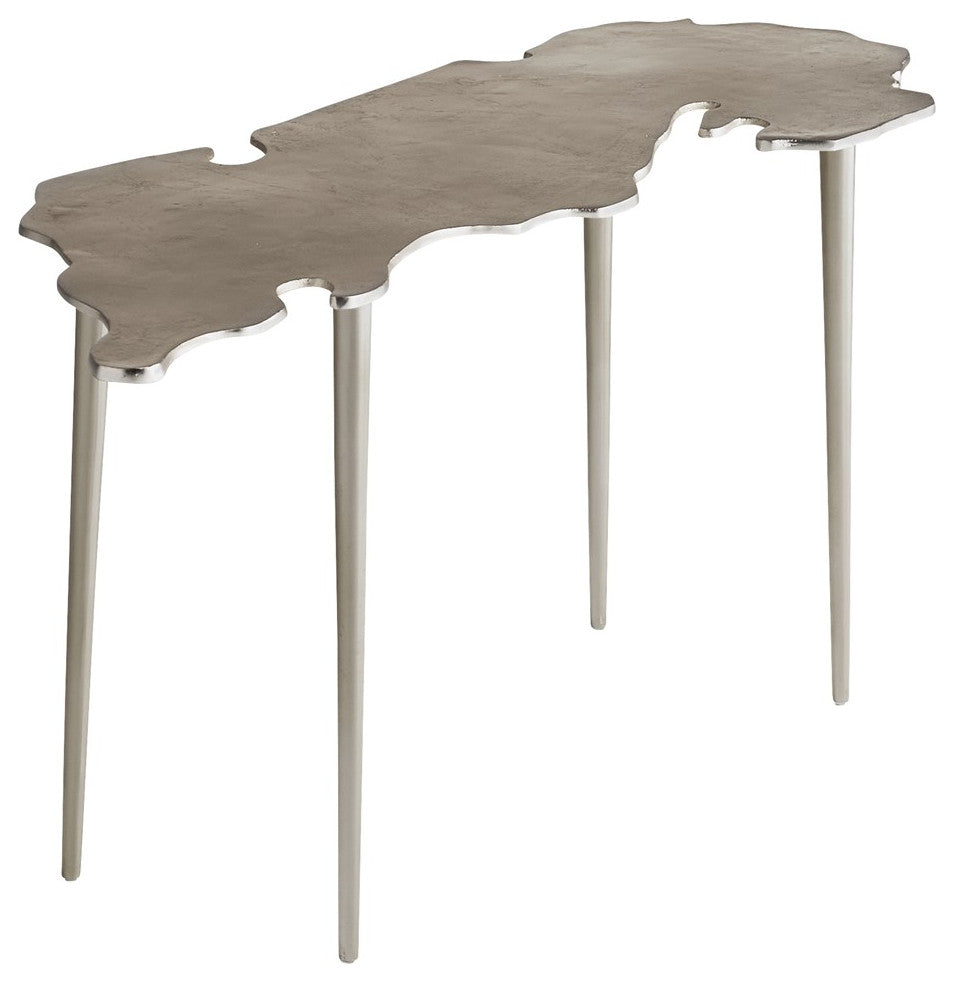 Cyan Atlas Coffee Table 11330, Antique Nickel