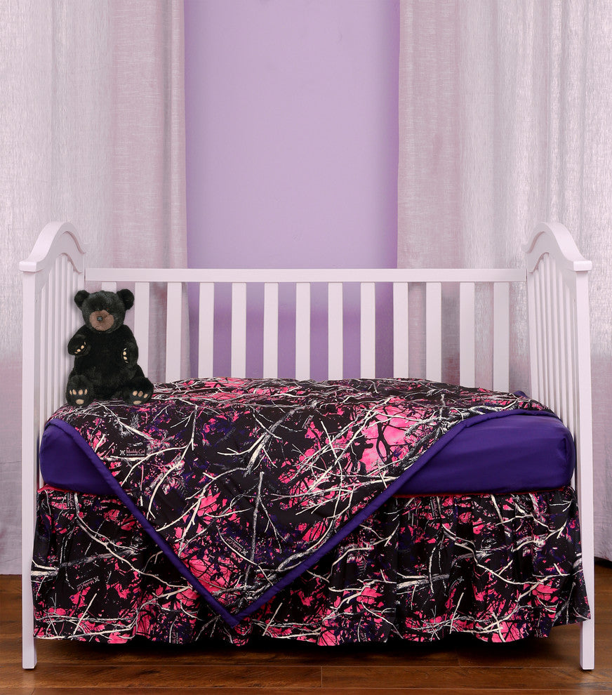 Muddy Girl 3 Piece Crib Set