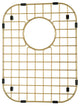 Sink Protector Matte Gold 304 Stainless Steel Sink Bottom Grid, 13x16