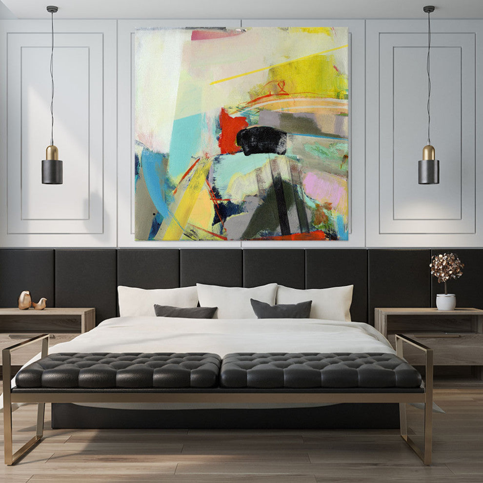 "Jazz Hands I" Fine Art Giant Canvas Print, 72"x72"