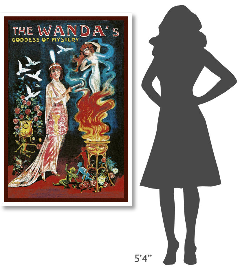 "Magicians: Wanda's Goddess of Mystery" Paper Print by Louis Galice, 34"x50"