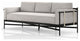 Hearst Outdoor Sofa-99"-Stone Grey