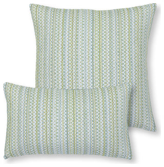 Kaleidoscope Spring Indoor/Outdoor Performance Pillow, 20" x 20"