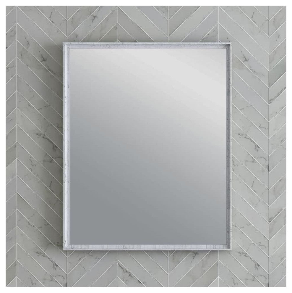 Fresca FMR3126 Formosa 32" x 26" Framed Bathroom Mirror - Acacia Wood