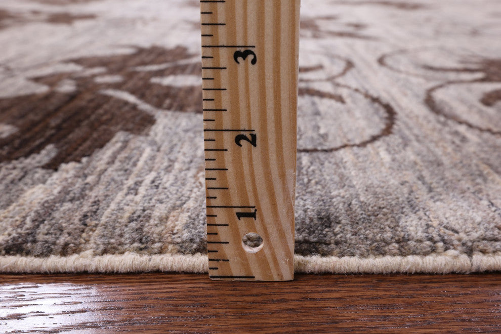 4' 10" X 6' 5" Persian Gabbeh Hand Knotted Wool Rug Q8496