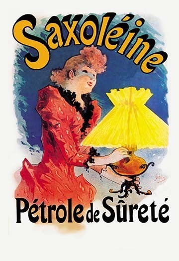 Saxoleine - Petrole De Surete - Canvas Poster 20" x 30"