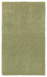 Oriental Weavers Heavenly Collection Green Solid Indoor Area Rug 10'X13'