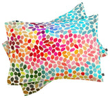 Deny Designs Garima Dhawan Rain 6 Pillow Shams, Queen