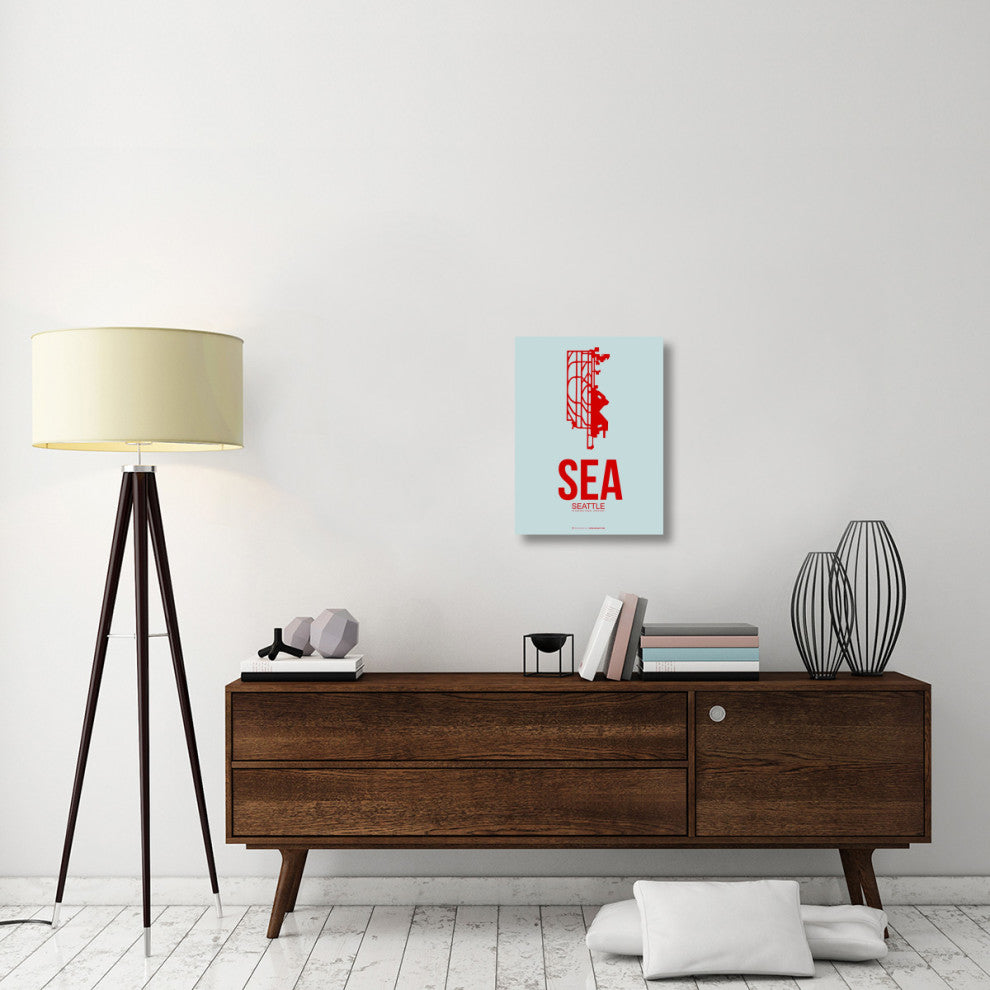 "SEA Seattle Poster 1" Fine Art Print