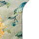 Decorative Table Runner Orange Cotton, Sequins, Roses Tassels - Orange Rosiness
