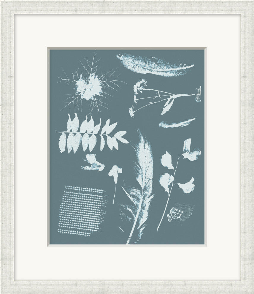 Cadet Grey Foliage 5, Giclee Reproduction Artwork