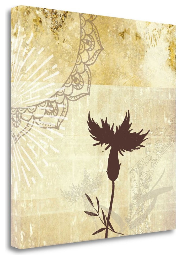 "Golden Henna Breeze 2" By Louis Duncan-He, Giclee Print on Gallery Wrap Canvas