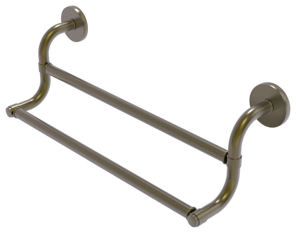 Remi 36" Double Towel Bar, Antique Brass