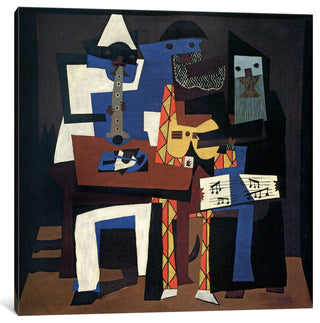 Three Musicians by Pablo Picasso