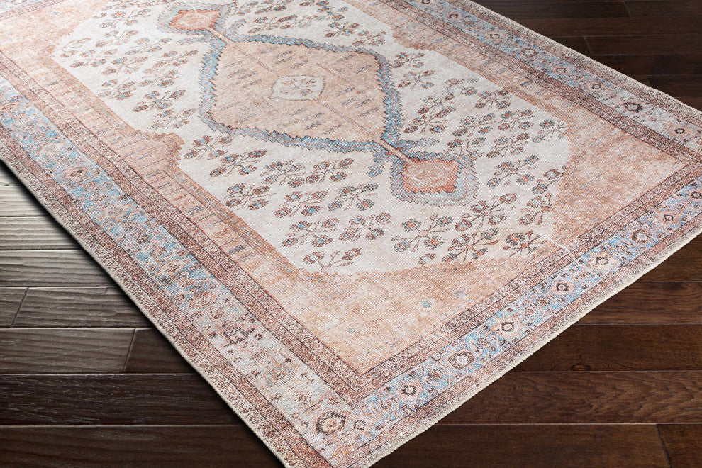 Hauteloom Moora Washable Area Rug, 5'3"x7'3" Rectangle