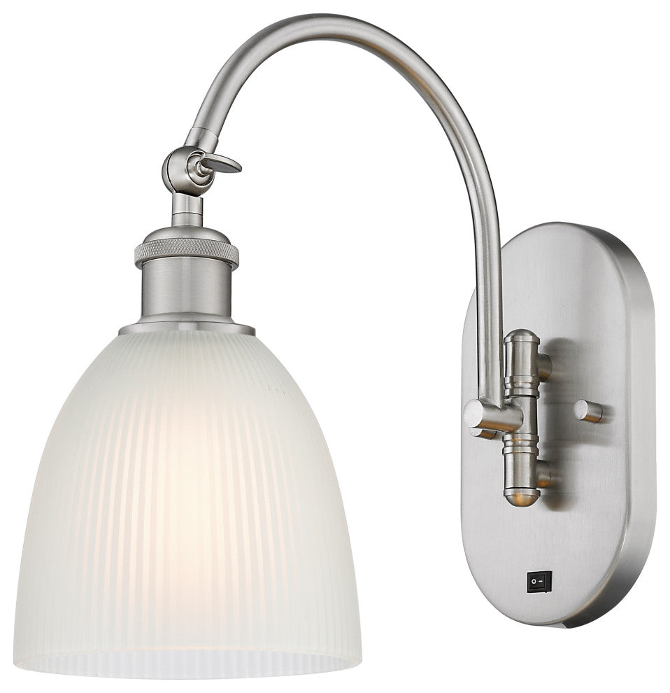 Innovations 518-1W-SN-G381-LED 1 Light 6" Sconce, Brushed Satin Nickel