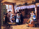Alfred Rankley The Village School, Gallery Wrapped Canvas Print, 21"x28"