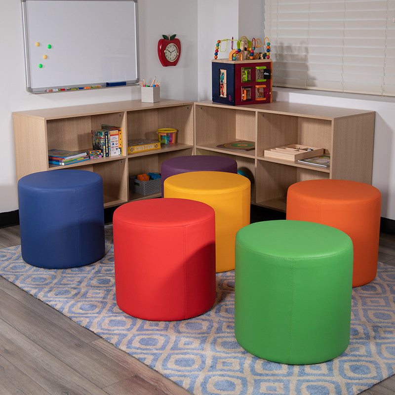 Soft Seating Collaborative Circle, 18" Seat Height , Purple Color