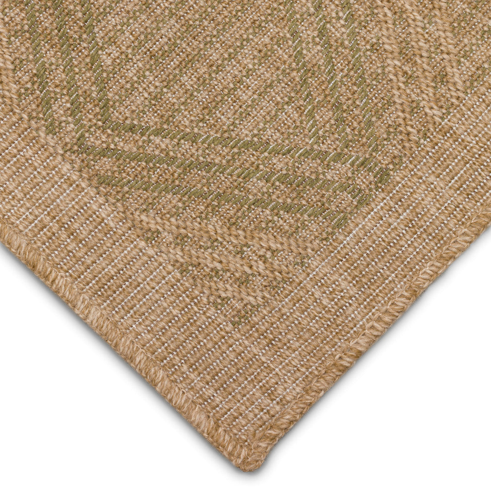 Sahara Links Indoor/Outdoor Rug Green 5'3"x7'3"