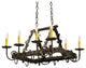 27" Long Vineyard Pot Rack