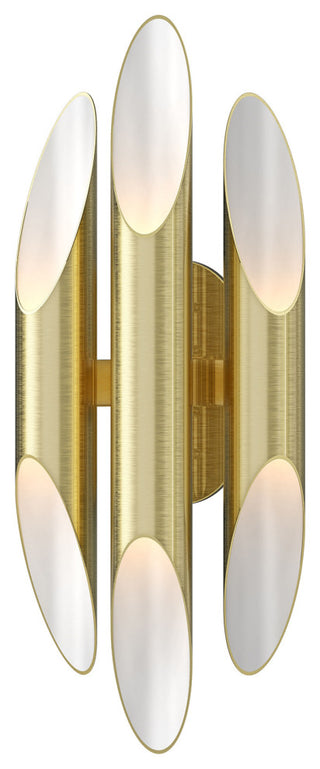 Sonneman 2043 Chimes 18" Tall Wall Sconce - Satin Brass