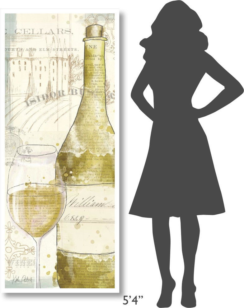 "Chateau Winery V" Digital Paper Print by Katie Pertiet, 26"x62"