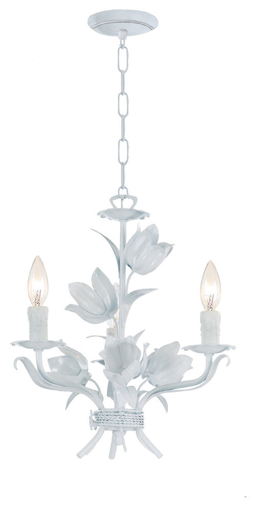 Crystorama Southport Handpainted Wrought Iron Chandelier