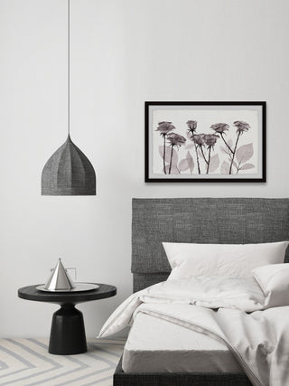 "Delicate Petals" Framed Painting Print