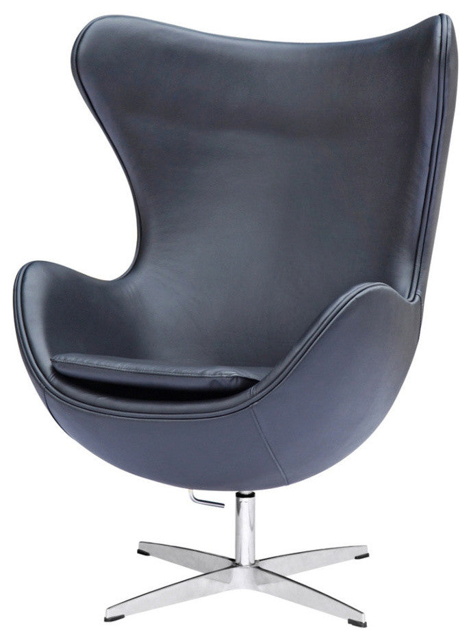 Modern Classics Inner Chair Leather, Black