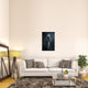 "On Tip Toes" Framed Canvas Giclee by Olga Mest, 25x37"
