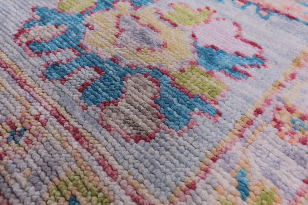 8' 5" X 10' 5" Turkish Oushak Handmade Wool Rug - Q14844