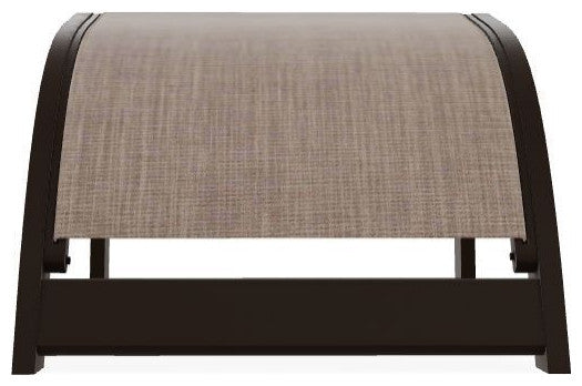 Adirondack Sling Outdoor Ottoman, Augustine Fennel/Kona