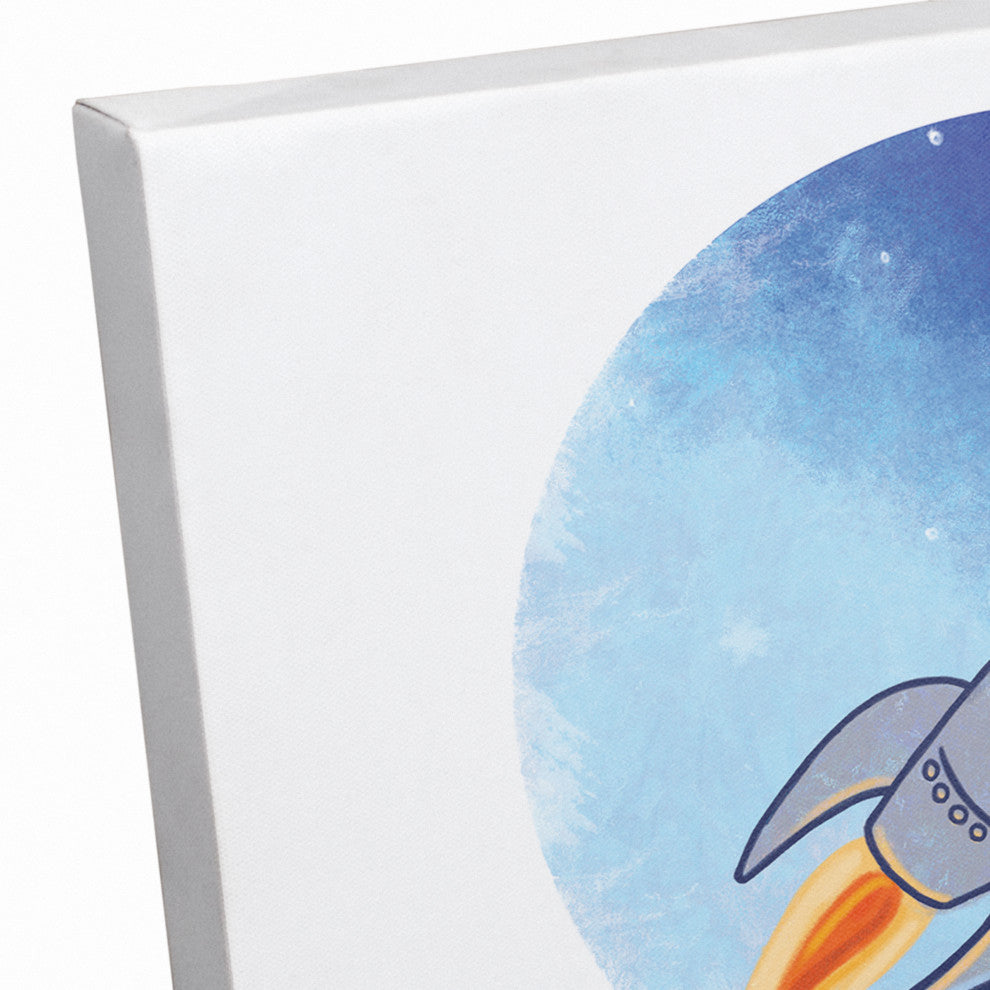 Blast Off 12x12 Canvas Wall Art