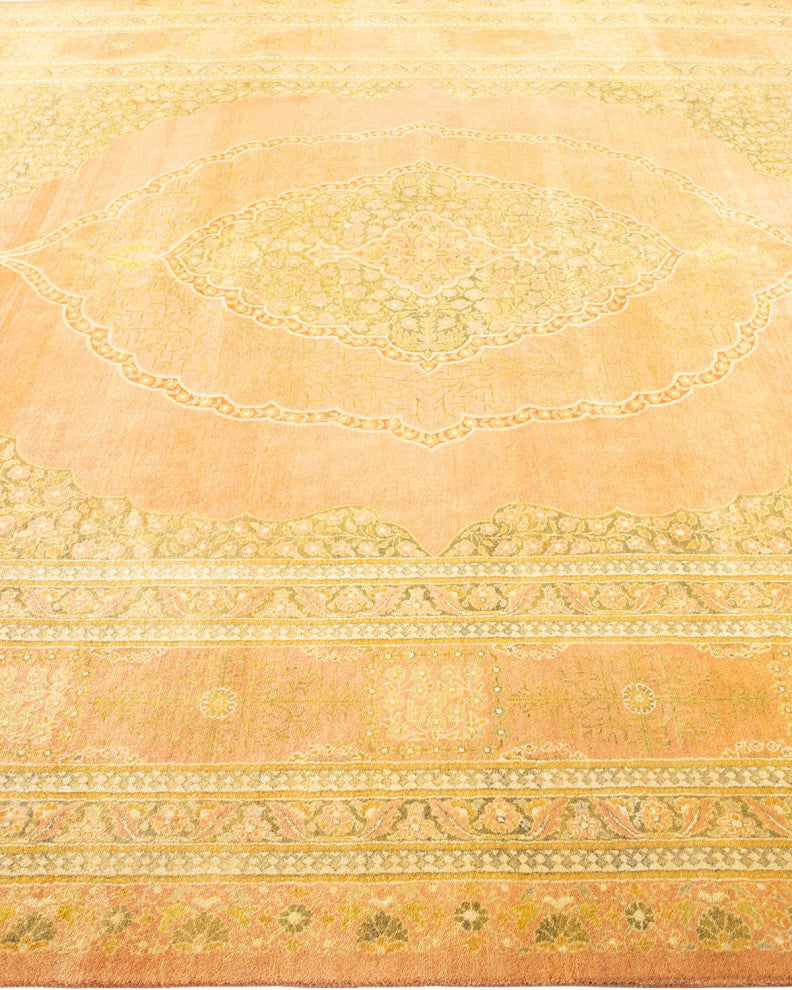 Iris, One-of-a-Kind Hand-Knotted Area Rug Brown, 8'1"x9'10"