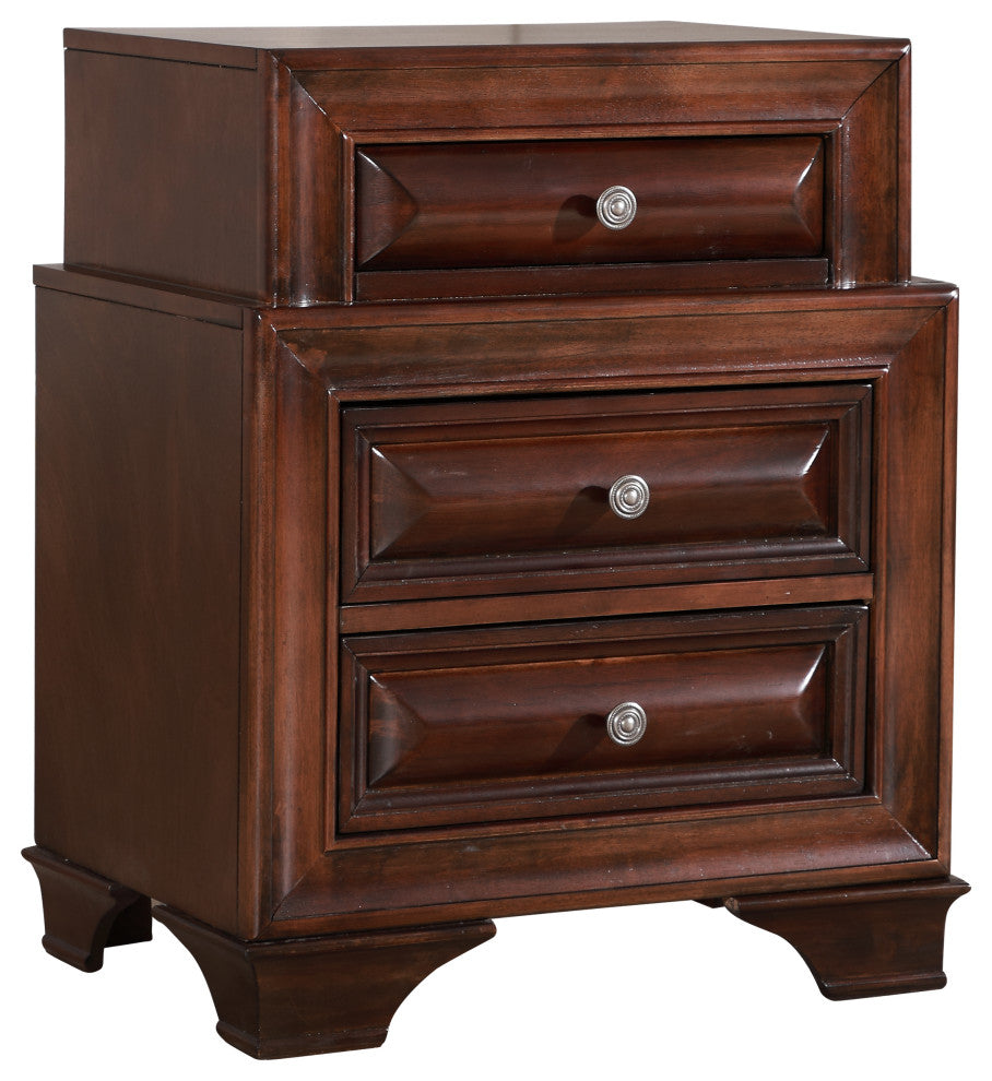Hiko Nightstand, Cappuccino